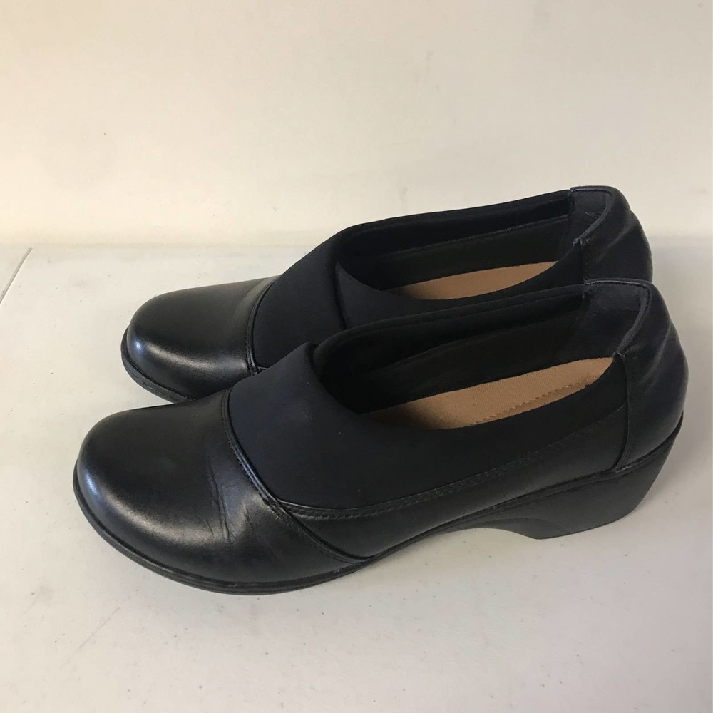 Clarks Women's Size 9 Channing Enna Slip-On Loafer Shoes, Black - FLOOR … - Picture 4 of 8